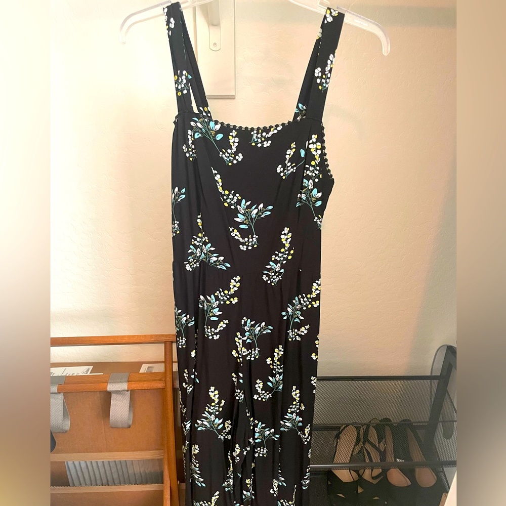 Floral Loft jumpsuit, size M with pockets